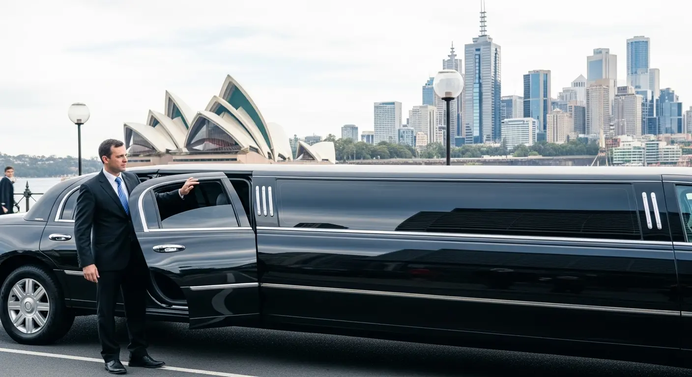 Limousine With A Chauffeur